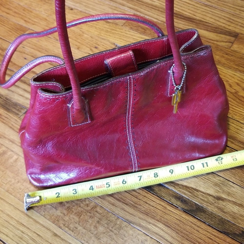 Red Fossil Bag